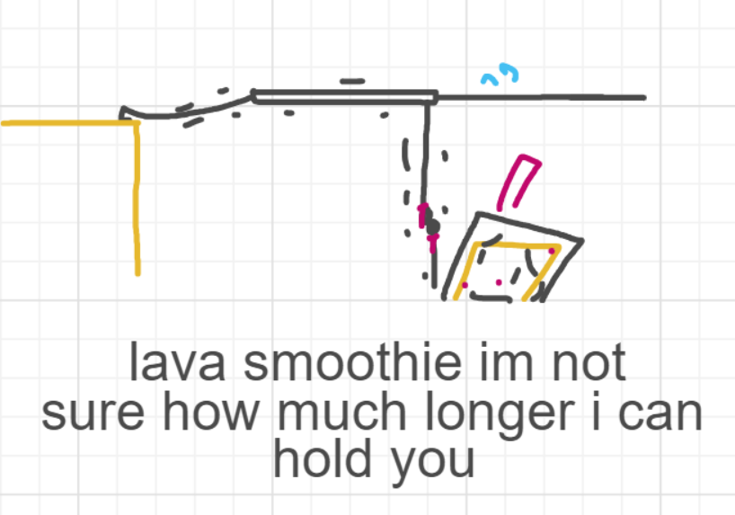 A panel from Running Duos, episode four of the Board Boards object show by Furretwalk/WalkingFurret.